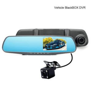 Видеорегистратор автомобильный зеркало с камерой заднего вида GT600